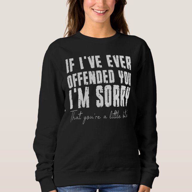Camiseta Se Já Te Ofendi, Lamento Que Seja Um (Frente)