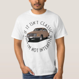 Camiseta Se não é clássico - Saab 96