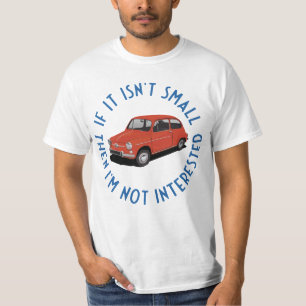 Camiseta Se não é pequeno então não estou interessado em F6
