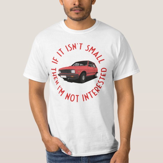 Camiseta Se não é pequeno - Yugo (Frente)