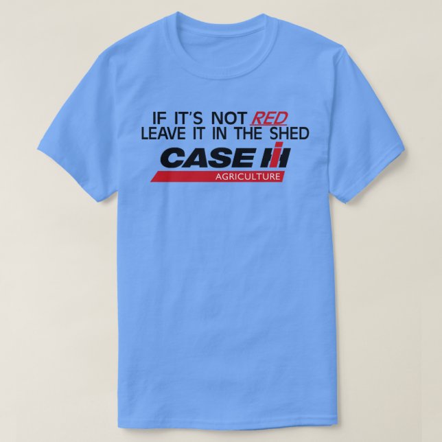 Camiseta se não estiver vermelho (Frente do Design)