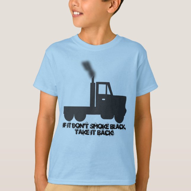 Camiseta Se não faz o preto de fumo caçoa o T (Frente)