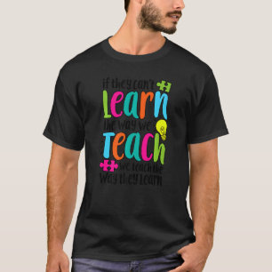 Camiseta Se não souberem como ensinamos o professor SPED