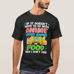 Camiseta Se não tem a ver com videogame de animação ou