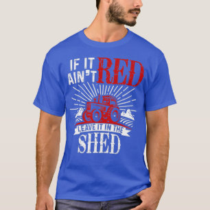 Camiseta Se Não Tiver Vermelho, Deixe-O Na Maneira Engraçad
