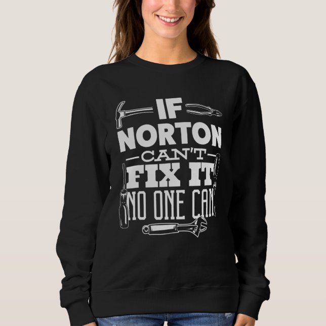 Camiseta Se Norton não conseguir consertá-lo, ninguém pode  (Frente)
