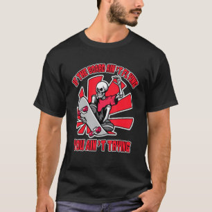 Camiseta Se o Conselho não voa, Skate Skate Garota Ska