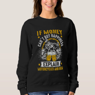 Camiseta Se o dinheiro não pode Comprar a Felicidade Motoci