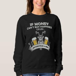 Camiseta Se o dinheiro não pode comprar felicidade, expliqu