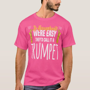 Camiseta Se O Saxofone Era Fácil Chamar-Lhe Presentes De Tr