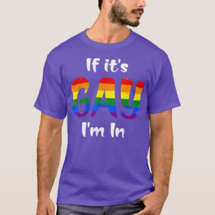 Camiseta Se O Seu Gam Estiver Na Igualdade LGBTQ Pessoas Am