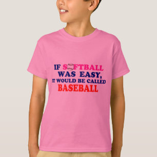 Camiseta Se o softball era fácil….