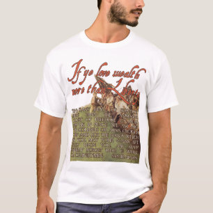 Camiseta Se o YE ama a riqueza mais do que a liberdade -