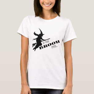 Camiseta Se os ajustados da vassoura