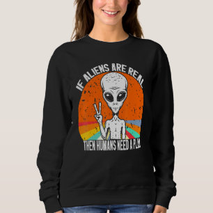 Camiseta Se Os Aliens São Reais, Os Humanos Precisam De Uma
