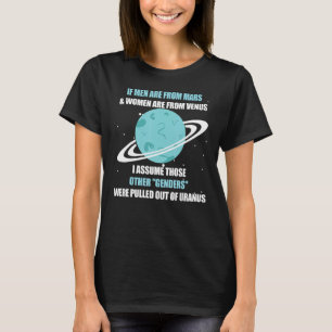 Camiseta Se Os Homens São De Marte E As Mulheres São De Vên