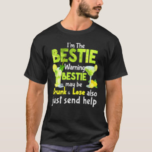 Camiseta Se perder Bebado, por favor, volte para Bestie.