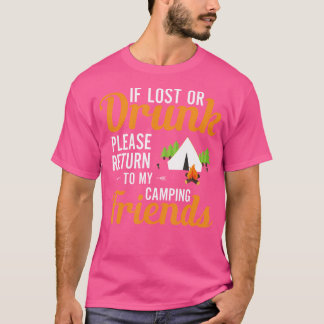 Camiseta Se Perdido Ou Bebado, Volte Para O Meu Amigo De Ac