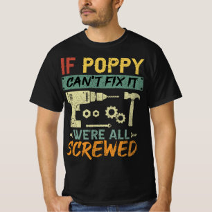 Camiseta Se Poppy não consegue consertar, estamos todos li
