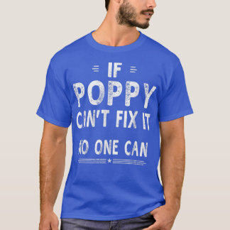 Camiseta Se Poppy não conseguir Fi-lo Humor Men Dia de os p