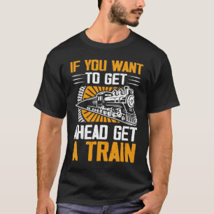 Camiseta Se Quiser Ir Comprar Um Comboio