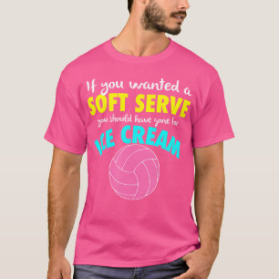 Camiseta Se Quisesse Uma Garota Engraçada De Voleibol