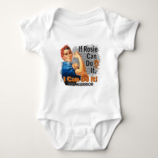 Camiseta Se Rosie pode o fazer guerreiro do MS (Frente)