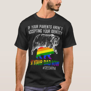 Camiseta Se Seu Pai Não Aceitar O Seu Pai Agora LGB