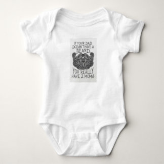Camiseta Se seu pai não tem uma barba Onsie