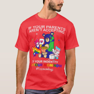 Camiseta Se seus pais não aceitarem, sou sua mãe agora 