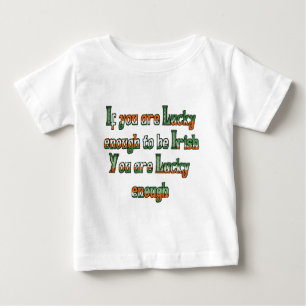 Camiseta Se tiver sorte de ser irlandês