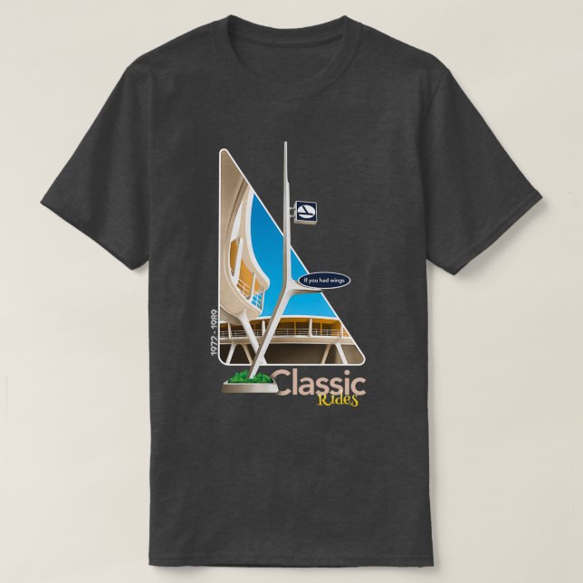Camiseta Se Tivesse Asas (Frente do Design)