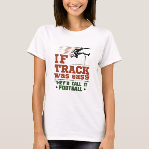Camiseta Se Track e Campo Fácil