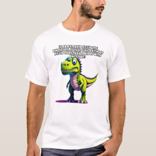 Camiseta Se um asteroide matou os dinossauros...