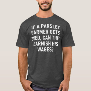Camiseta Se Um Fazendeiro De Salsa For Processado, Engraçad