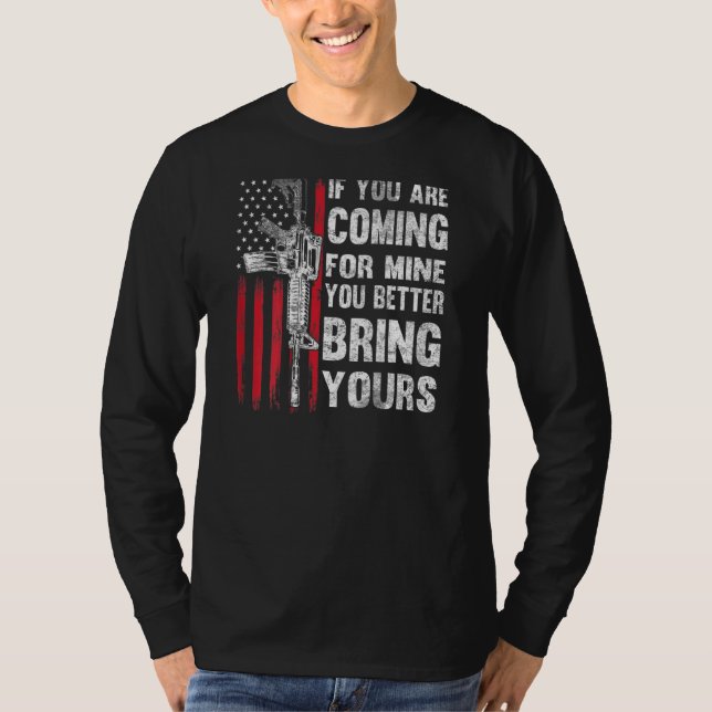 Camiseta Se Vens Para Mim, É Melhor Trazer O Ar (Frente)