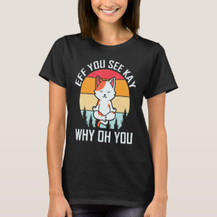 Camiseta Se Vês Chave Por Que Gás Yoga Pose