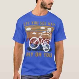 Camiseta Se Vês Kay Por Que Esqueleton Biker