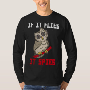 Camiseta Se Voar, Espiará A Teoria W Da Conspiração De Aves