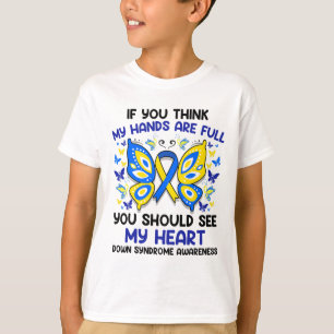 Camiseta Se Você Acha Que Minhas Mãos Estão Cheio - Síndrom