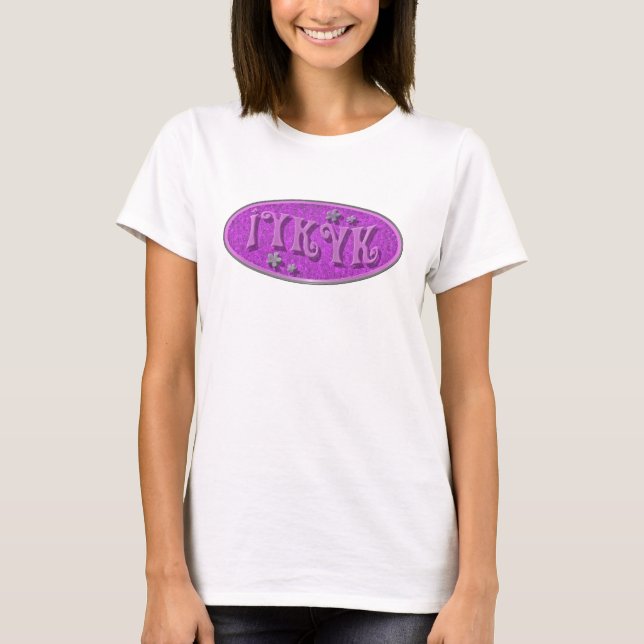 Camiseta Se Você Conhecer Estilo De Flashback De Slogan Epi (Frente)