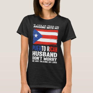 Camiseta se você é o marido porto-riquenho Puerto rico Puer