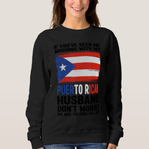 Camiseta se você é porto-riquenho marido Porto Rico Porto