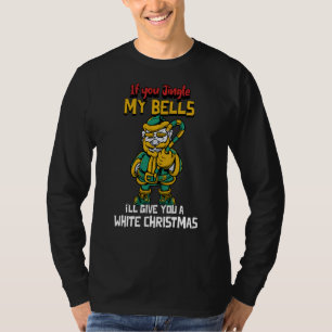 Camiseta Se Você Jingar Meus Sinos, Eu Te Darei Um Chris Br