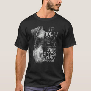 Camiseta Se você não acredita que eles têm almas em miniatu