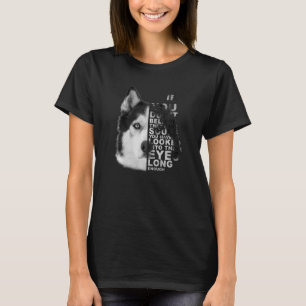 Camiseta Se você não acredita que eles têm almas Rouco Cach