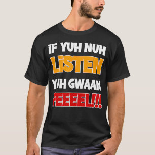 Camiseta Se você ouvir, você vai sentir design