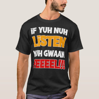 Camiseta Se você ouvir, você vai sentir design