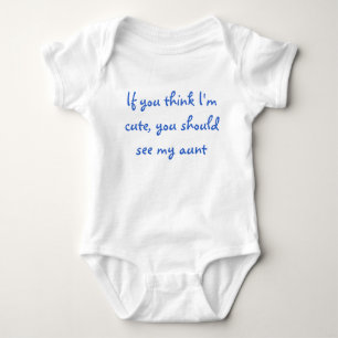 Camiseta Se você pensa que eu sou bonito… Creeper infant