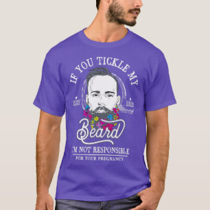 Camiseta Se você picar minha barba não sou responsável por 